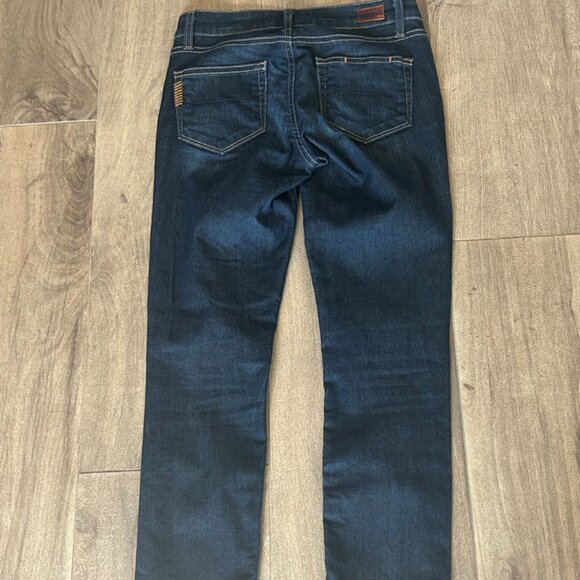 Paige Kylie Crop Jeans Dark Wash, Size 24 - Picture 5 of 5